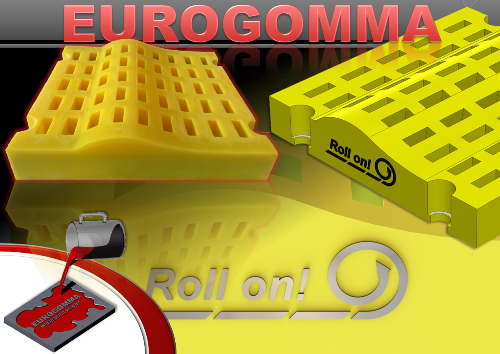 The new “Roll on” polyurethane screen panels of Eurogomma
